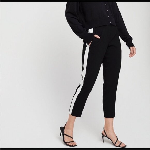 Babaton Pants - Babaton Conan Black White Cropped Pants Size 4